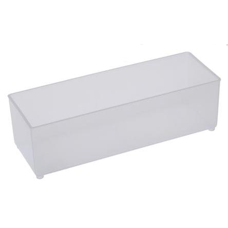 Přihrádková krabice 1 přihrádek Průhledné, Polypropylen 47 mm x 55mm x 157 mm Raaco