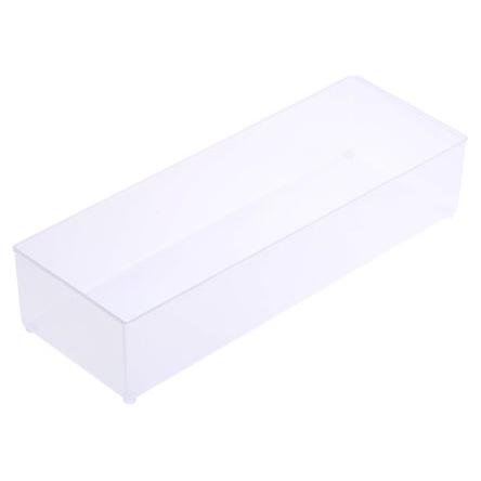 Přihrádková krabice 1 přihrádek Průhledné, Polypropylen 47 mm x 79mm x 218 mm Raaco