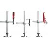 Upínací prvek na svářecí stoly s variabilním vyložením Bessey TWV16-20-15K, Délka vyložení 150 mm