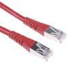 Roline Kat6 Ethernetové kabely, Červená, Polyvinylchlorid 15 m 8, typ pláště: Stíněné Stíněný