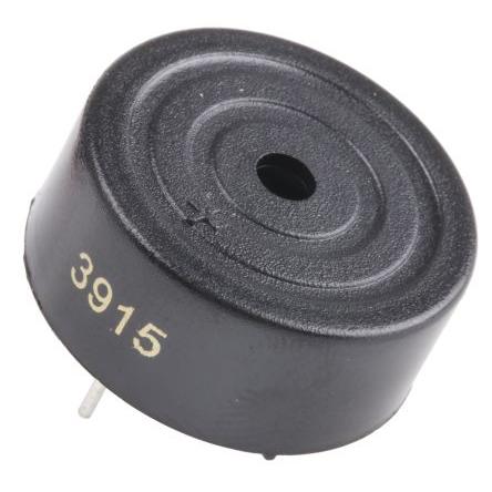 Bzučák 20V dc 3 V dc 75 dB, Průchozí otvor 10.2 mm Nepřetržité Interní RS PRO