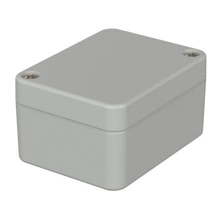 Bopla Pouzdro, řada: Euromas IP66 barva Světle šedá IK07 barva Světle šedá Polykarbonát 65 mm 35 mm 50 mm Polychloropren