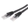 RS PRO Cat5e Ethernetové kabely, Černá, Nízko dýmivý bezhalogenový, A: RJ45, 30V 1 m Vnější, B: RJ45 Vnější, typ pláště: