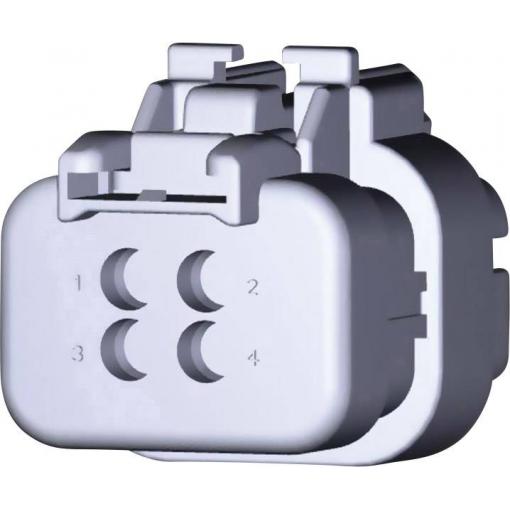 TE Connectivity AMPSEAL16 zástrčkový konektor na kabel 4, 776488-2, 1 ks