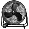 CasaFan DF800 Eco IP54 SL podlahový ventilátor 123 W (Ø x v) 88 cm x 92 cm černá (matná) natáčecí