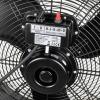 CasaFan DF800 Eco IP54 SL podlahový ventilátor 123 W (Ø x v) 88 cm x 92 cm černá (matná) natáčecí