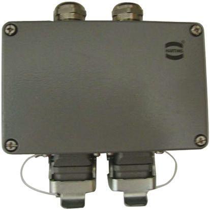 RJ45, řada: RJ Industrial Nestíněný RJ45 Kat6, Průmyslový výstup HARTING