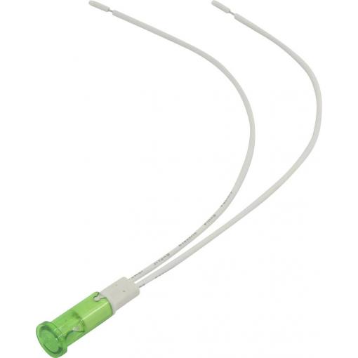 TRU COMPONENTS 1524028 standardní signálka se žárovkou zelená 1 ks