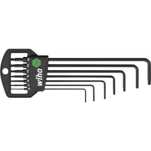 Wiha 366RZ Classic 7tlg TORX sada klíčů T 6, T 7, T 8, T 9, T 10, T 15, T 20 7dílná