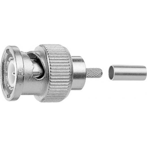 Telegärtner 100027498 100027498 BNC konektor zástrčka, rovná 75 Ω 1 ks