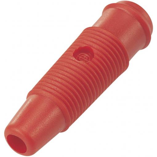 TRU COMPONENTS TC-R8-107 zdířka pro banánek zásuvka, rovná Ø pin: 4 mm červená 1 ks
