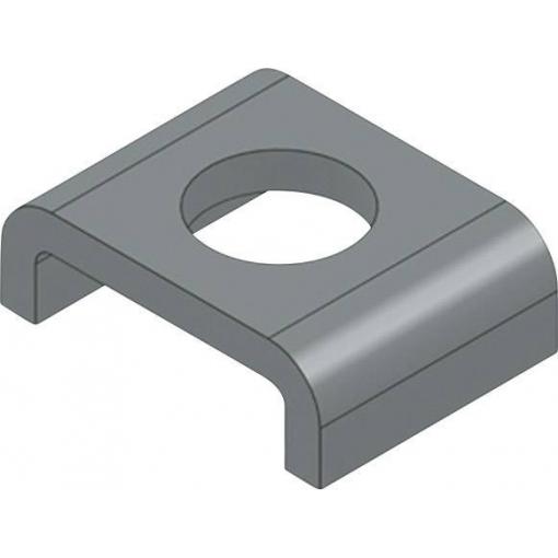 Vogt Verbindungstechnik 6503e.95 kabelová příchytka Kontaktní plocha poniklovaná 1 ks (d x š) 8 mm x 10.5 mm