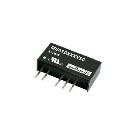 Murata Power Solutions Měnič DC/DC MEA1, výstup: 5V dc 1 kV dc, Vin 5.5V dc -100 A, Vin 4.5V 1 W -25 °C 85 °C Průchozí