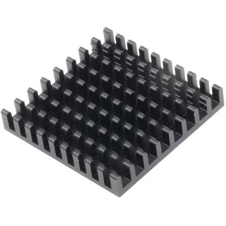 Fischer Elektronik Chladič, řada: 60D Heat sinks pro Univerzální Čtyřhranný Hliníkový 16.5K/W 6 mm 35 mm 35mm