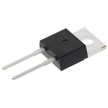Wolfspeed, standard: AEC-Q101 Dioda C3D06060A Schottkyho dioda 6 A 600 V, TO-220, počet kolíků: 2 kolíkový