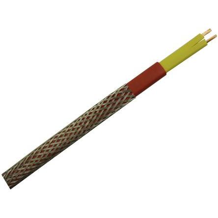 RS PRO Páska pro doprovodný ohřev, typ kabelu: Paralelní obvod, Konstantní výkon 100 m 15 W, 110V ac -60 °C 200 °C