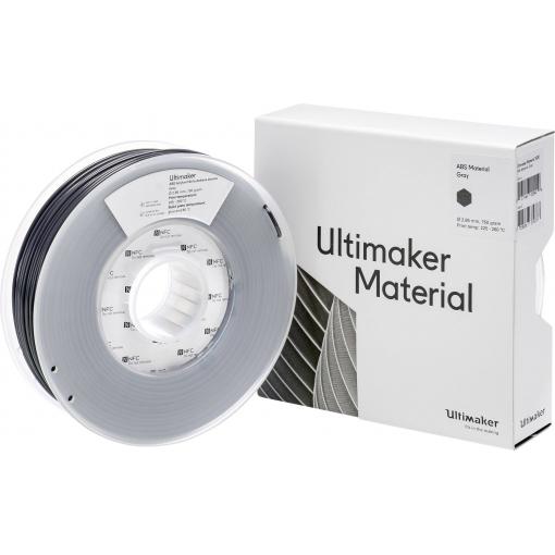 UltiMaker ABS - M2560 Gray 750 - 206127 vlákno pro 3D tiskárny ABS plast 2.85 mm 750 g šedá 1 ks