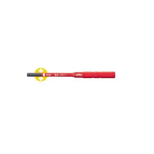 Wiha 2831-18 SW 3,0x75 VDE inbus výměnné bity s rukojetí 3 mm 75 mm Vhodné pro (série šroubováků) Wiha Torque