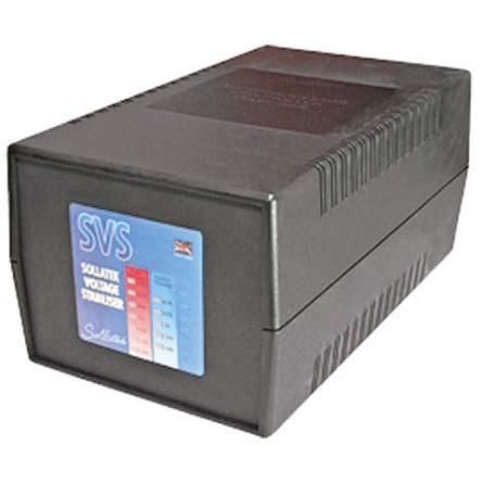 Sollatek Stabilizátor napětí, 1 fáze, 2760VA, vstupní: 230V ac, výstup: 230V, Stolní, výstupní proud: 10 A,