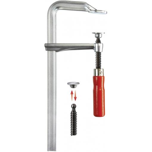 Bessey GZ12 Svěrka Rozpětí (max.):120 mm Délka vyložení:60 mm