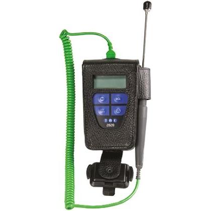 Digitální a ponorné teploměry Dvojitý vstup MM2020 & Probe & Case, přesnost: ±0.2°C °C, F, Fahrenheit, typ sondy: Povrch