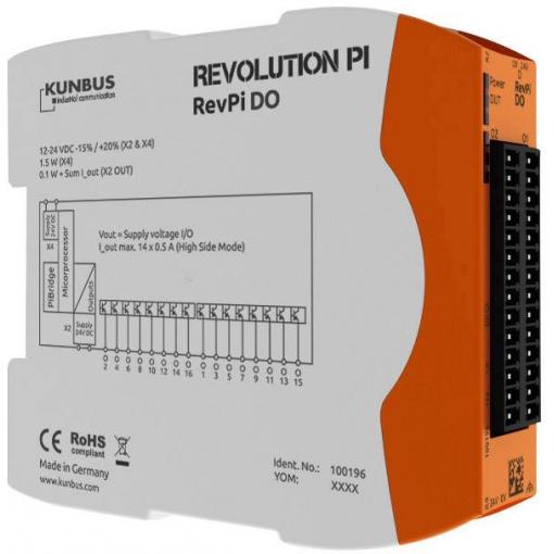 Revolution Pi by Kunbus RevPi DO PR100196 rozšiřující modul pro PLC 24 V
