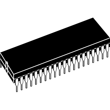 Microchip Mikrokontrolér PIC18F46K80-I/P 8 bit PIC 64 MHz 64kB Blesk 1 kB RAM, počet kolíků: 40 kolíkový, PDIP