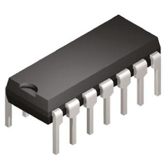 Texas Instruments Mikrokontrolér 16 bit 16 MHz 2kB Blesk 128 bit RAM, počet kolíků: 14 kolíkový, PDIP