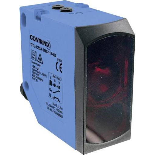 Contrinex DTL-C55PA-TMS-619-506 laserový senzor pro měření vzdálenosti 1 ks Max. dosah: 5000 mm (š x v) 23 mm x 50 mm