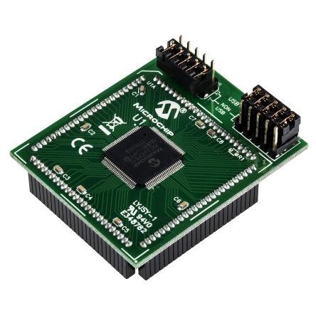 Microchip Vyhodnocovací deska, PIC24F, MCU MA240025-1, Mikrokontrolér, PIC24EP512GU810 GP PIM, Modul