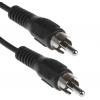 Pomocný kabel délka 5 m, A: Vnější, A: RCA RS PRO, B: Vnější, B: RCA, Černá