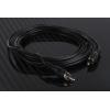 Pomocný kabel délka 5 m, A: Vnější, A: RCA RS PRO, B: Vnější, B: RCA, Černá