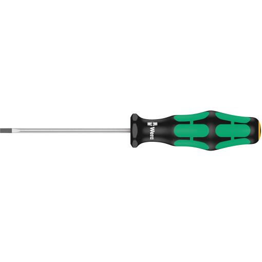Wera 335 dílnu šroubovák pro šrouby Microstix Šířka čepele: 2.5 mm Délka dříku: 75 mm