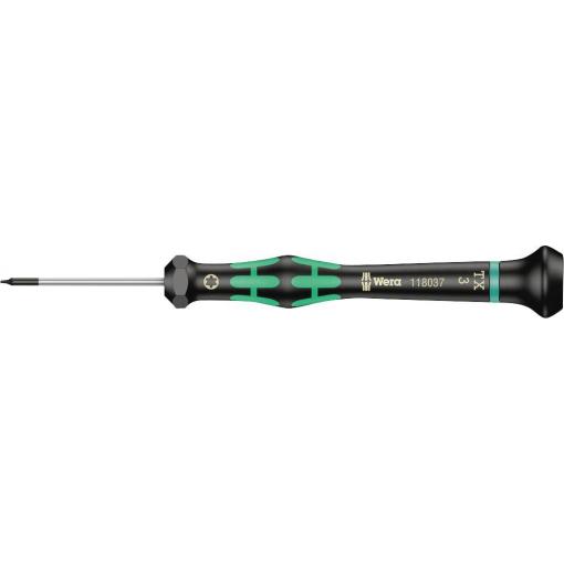 Wera 2067 pro elektroniku a jemnou mechaniku šroubovák Torx Velikost šroubováku T 3 Délka dříku: 40 mm