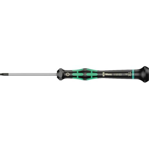 Wera 2067 pro elektroniku a jemnou mechaniku šroubovák Torx Velikost šroubováku T 7 Délka dříku: 60 mm 1 ks
