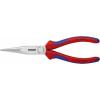 Knipex 26 12 200 dílnu ploché jehlové kleště rovné vanadová elektrikářská ocel 200 mm