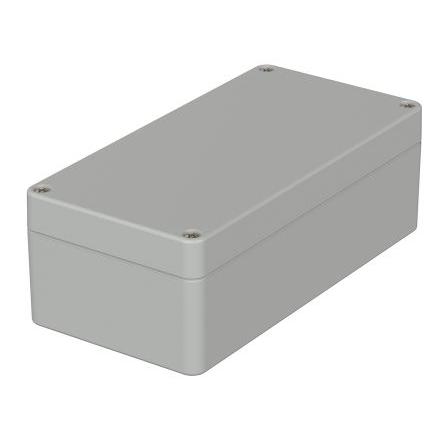 Bopla Pouzdro, řada: Euromas IP66 barva Světle šedá IK07 barva Světle šedá Polykarbonát 160 mm 55 mm 80 mm