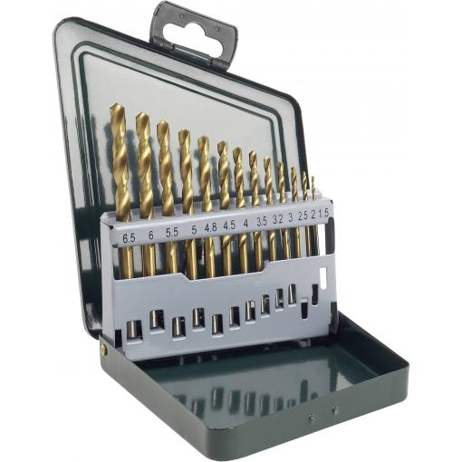 Bosch Accessories 2607019436 Promoline HSS sada spirálových vrtáku do kovu 13dílná 1.5 mm, 2 mm, 2.5 mm, 3 mm, 3.5 mm, 4 mm, 4.5 mm, 4.8 mm, 5 mm, 5.5 mm, 6