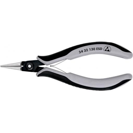 Knipex 34 32 130 ESD ESD kleště kruhové rovné chrom-vanadová ocel na kuličková ložiska 135 mm