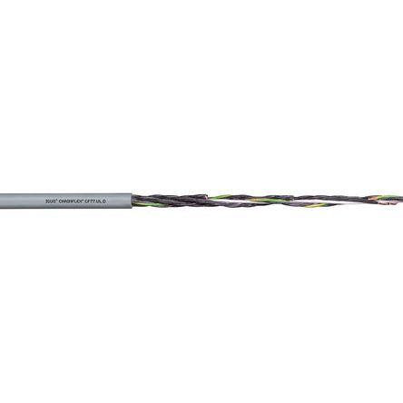 Ovládací kabel, řada: chainflex CF77.UL.D 3žilový, 300V, 500 V Termoplastický elastomer plášť 0.75mm² 18 AWG, vnější
