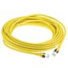 HARTING Cat6a Ethernetové kabely, Žlutá, Polyuretan, A: RJ45 10 m Vnější, B: RJ45 Vnější, typ pláště: Stíněné