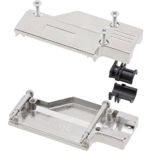 MH Connectors MHDCMR25-RA-K 6560-0501-03 D-SUB pouzdro Pólů: 25 kov 90 ° stříbrná 1 ks