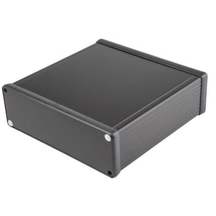 Hammond Pouzdro, řada: 1455 IP54 Nestíněný barva Černá barva Černá Hliník 160 mm 51.5 mm 160 mm
