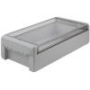 Bopla Pouzdro, řada: Bocube IP66, IP68 Nestíněný barva Světle šedá IK07 barva Průhledné Polykarbonát 231 mm 60 mm 125 mm
