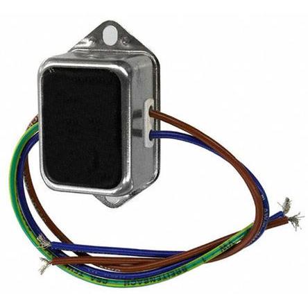 Filtr EMI, řada: FN2010, 100 nF, 250V ac/dc, 0Hz, 400 Hz, Montáž na rám 12 mH, Vodič, 1 A, počet fází: 1, 740 μA,
