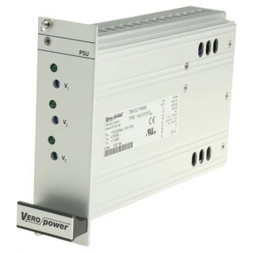 Spínaný napájecí zdroj, počet výstupů: 3 116-010101G 15V dc Rám 60 W PK Eplax 253V ac