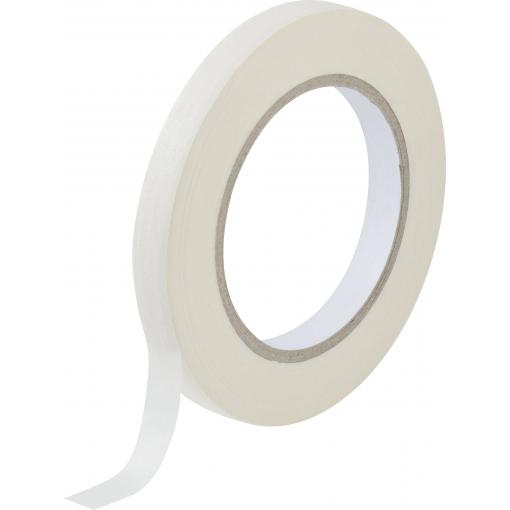 TOOLCRAFT 93038c187 93038c187 krepová lepicí páska bílá (d x š) 50 m x 12.5 mm 1 ks