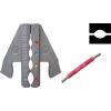 TOOLCRAFT PLE-0A1 Lisovací vložky Krimpovací nástavec pro spojovací smršťovací bužírku Vhodné pro značku (kleště): TOOLCRAFT PZ-500