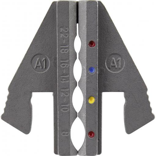 TOOLCRAFT PLE-0A1 Lisovací vložky Krimpovací nástavec pro spojovací smršťovací bužírku Vhodné pro značku (kleště): TOOLCRAFT PZ-500