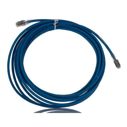 Molex Premise Networks Kat6 Ethernetové kabely, řada: PCD, Modrá, Nízko dýmivý bezhalogenový, 150V ac 7 m, typ pláště: